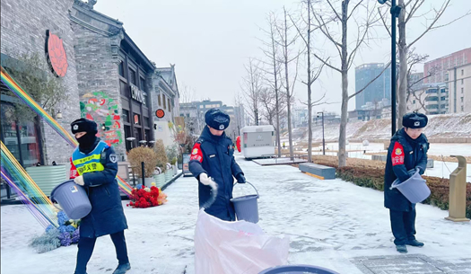 風雪守護！城發集團用堅守筑牢平安防線